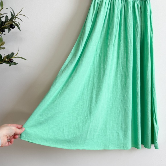 NATION LTD • Brittini Smocked Waist Midi Dress in Katydid - Picture 7 of 14